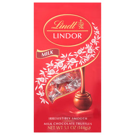 Lindt Lindor Milk Truffles serving idea with coffee or dessert