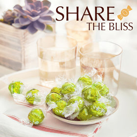 Gift-ready packaging of Lindor Pistachio truffles