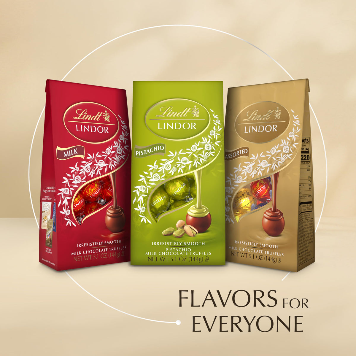 Serving idea: a tray of pistachio truffles for entertaining guests