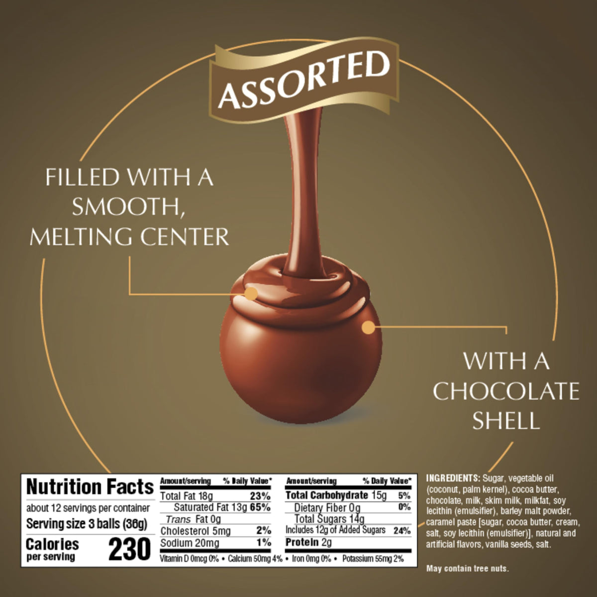 Lindt Lindor serving-size truffles for quick, shareable treats.