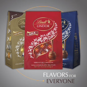 Lindt Lindor Truffles individually wrapped for convenient sharing