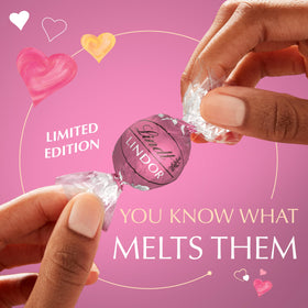 Premium ingredients and Lindt Master Chocolatiers deliver premium chocolate.