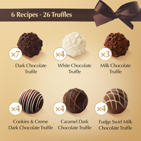 Lindt milk chocolate truffles display creamy texture ideal for moments of indulgence