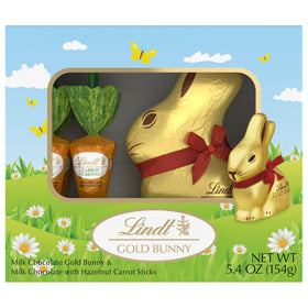 Premium Lindt Easter gift set for celebrations.
