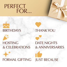 Lindt Swiss Luxury Selection packaging demonstrates premium quality for hostess gifts.
