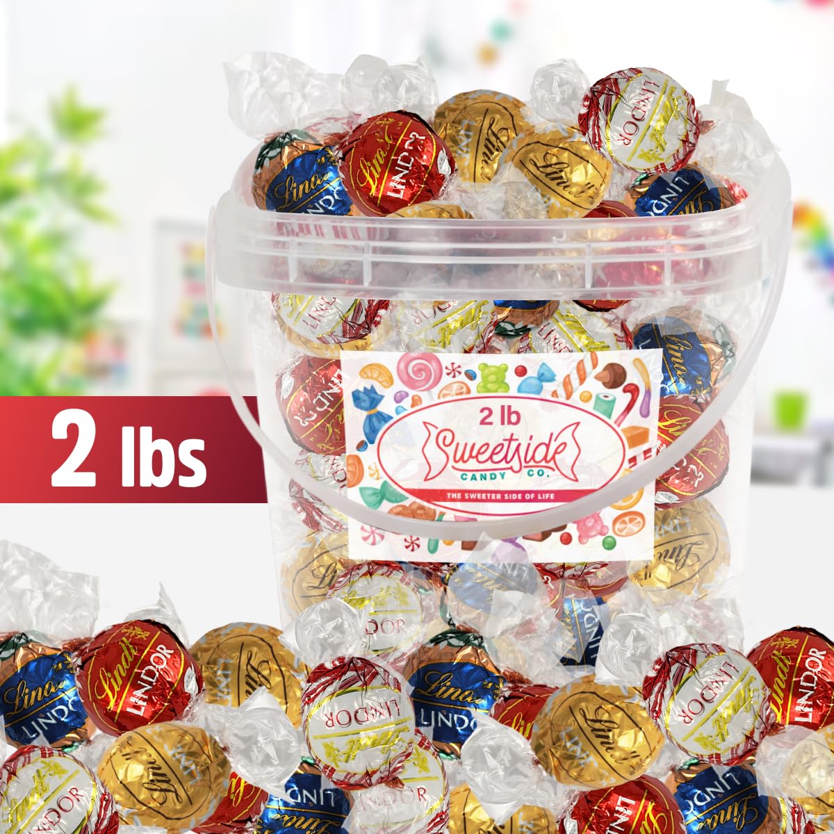 Lindt truffles assorted flavors ideal for gifting and entertaining.