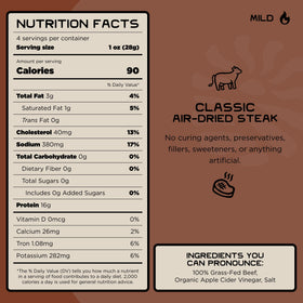 Lineage Provisions 3 simple ingredients label highlights clean flavor