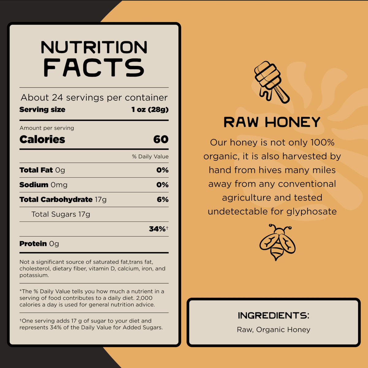 Lineage Provisions 3-pack packaging showcases convenient gluten-free, non-GMO honey option.