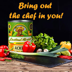 Drain the brine before using Linstead Market Ackee in brine