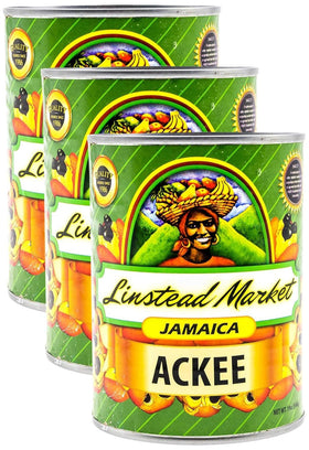Linstead Market Jamaican Ackee in brine can, perfect for traditional saltfish dishes