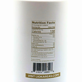 Liokareas Rx High Phenolic EVOO tasting glass captures aroma.