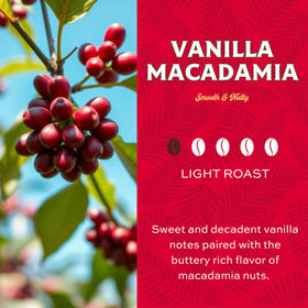 Lion Coffee Vanilla Macadamia pods brewing session highlighting aroma and convenience