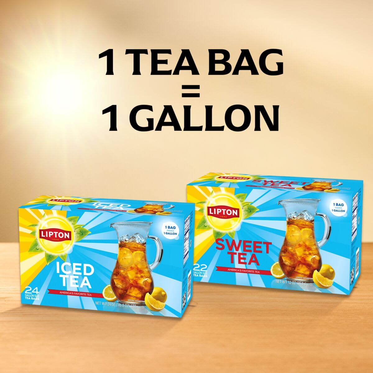 Argentina and Malawi tea leaves blend forming Lipton's signature flavor.