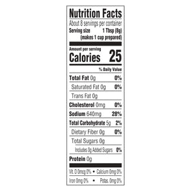 Lipton Beefy Onion box-back ingredients hint at six flavor options.