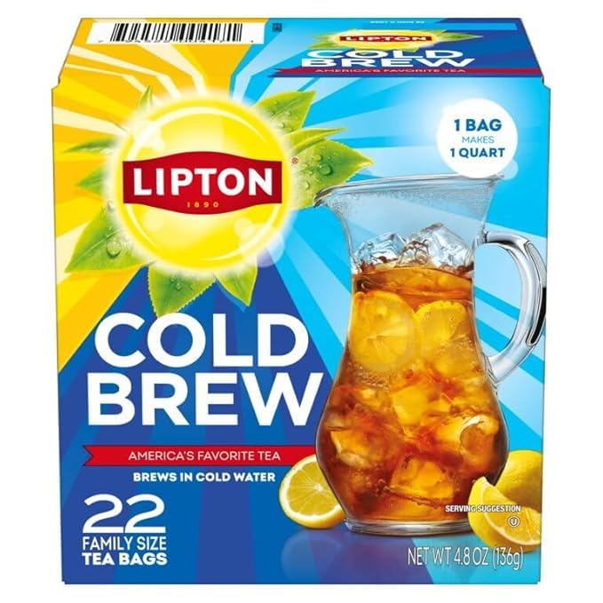 Lipton, America's favorite tea brand since 1890, delivering consistent quality.
