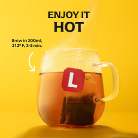 Lipton brand heritage highlighting over a century of tea expertise