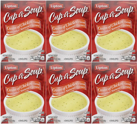Lipton Cup-A-Soup Cream of Chicken cup, cozy aroma and quick comfort