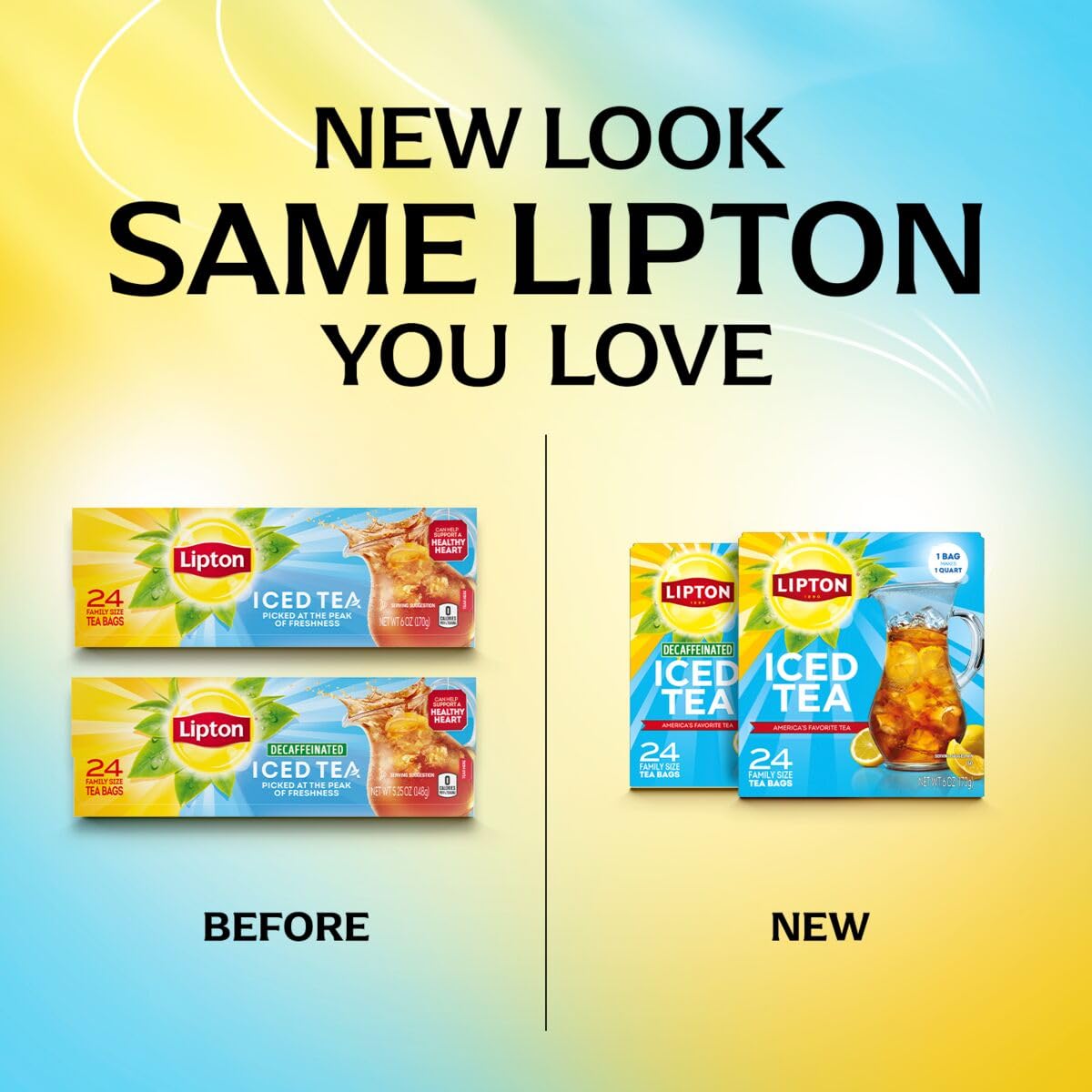 Brewing Lipton iced tea bags in a pitcher for quick, refreshing servings.