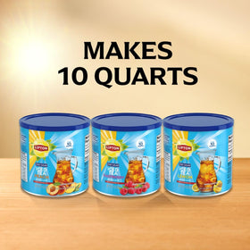 Lipton logo and heritage display signaling trusted everyday refreshment.