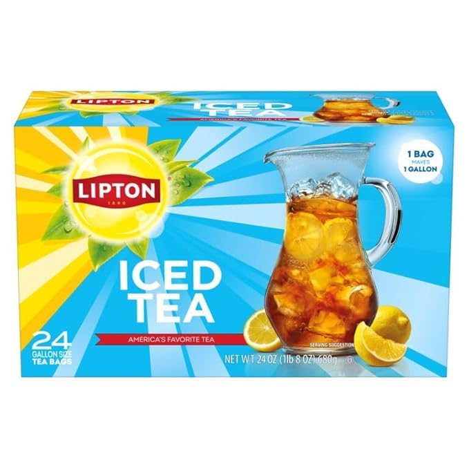 No artificial flavors or colors in Lipton iced tea bags.