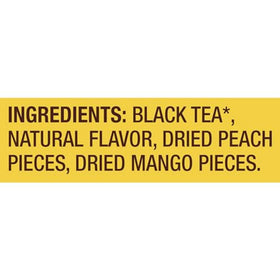 Lipton aroma-filled cup preview with Peach Mango flavor