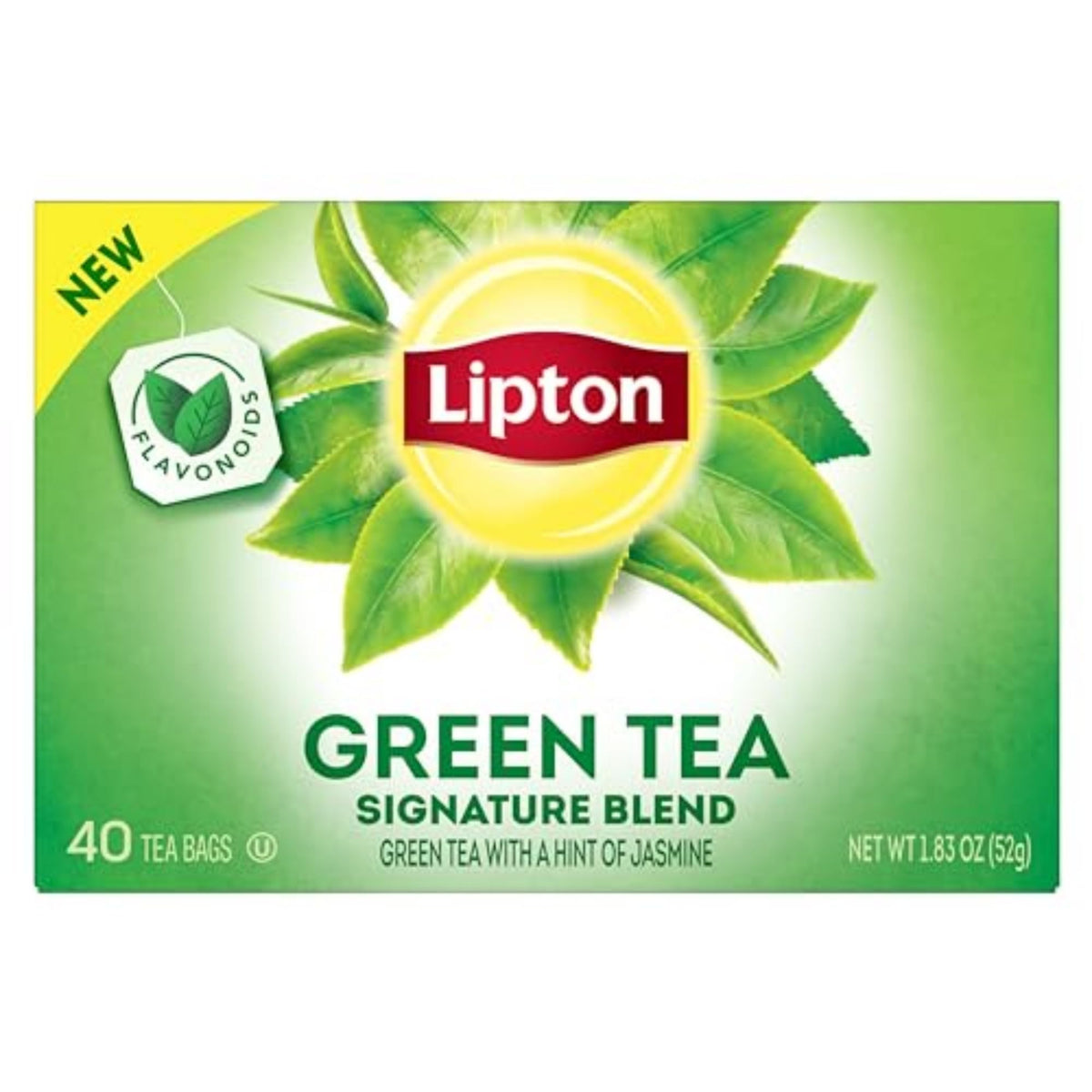 Lipton Signature Blend Green Tea pitcher and glass of iced tea for family hydration.