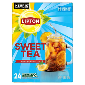 Lipton Southern Sweet Black Tea K-Cups 24-pack ready for daily Keurig brews