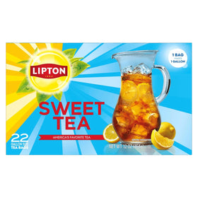 Box of 44 Lipton tea bags ready for large-batch tea.