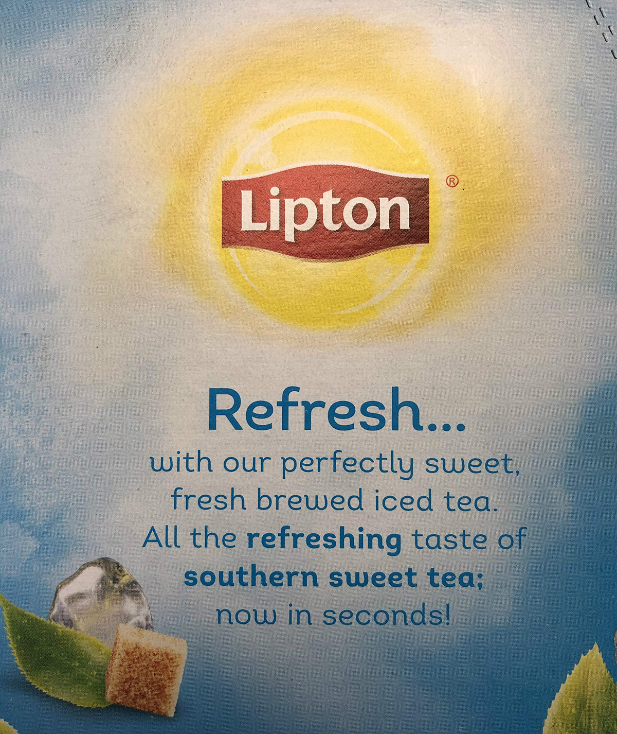 Lipton Southern Sweet Tea K-Cups ready for Keurig brewers