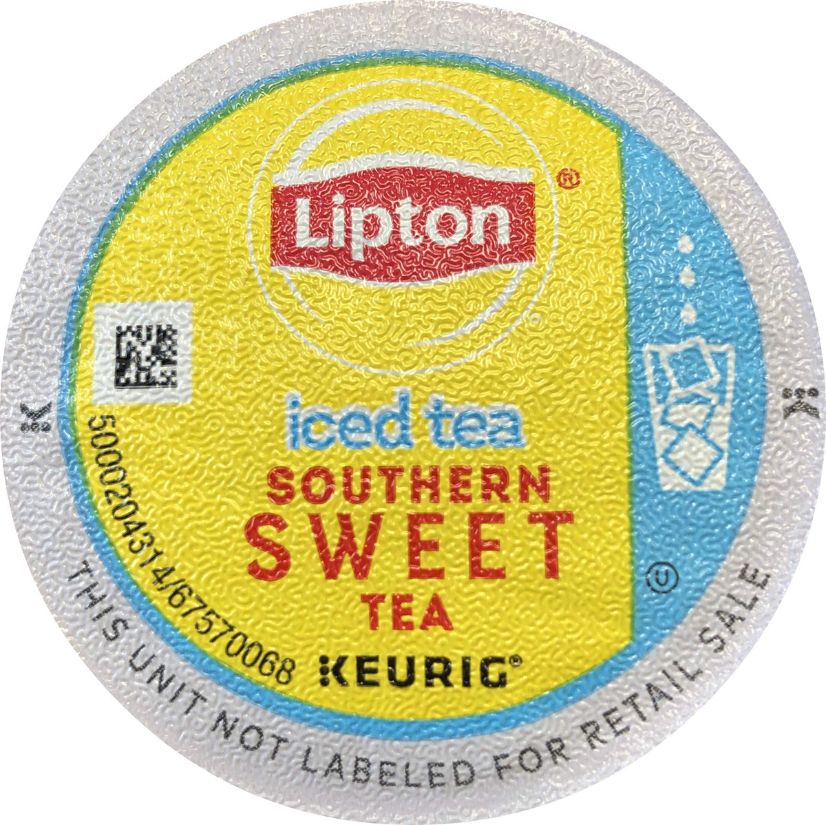 Lipton Southern Sweet Tea K-Cups packaging change with lid variation