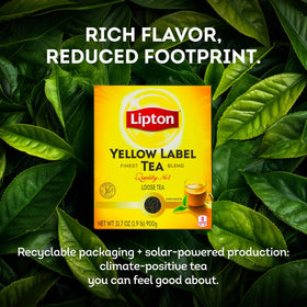 Lipton Yellow Label gift packaging, shareable tea moments.