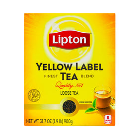 Lipton Yellow Label loose tea pack ideal for a rich chai base