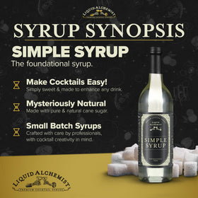 Liquid Alchemist coffee syrup drizzle elevates morning beverages