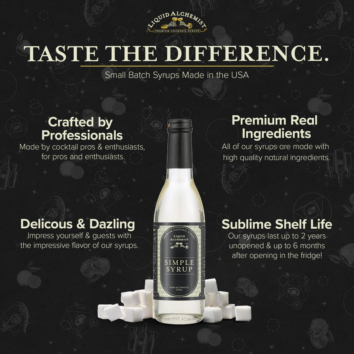 Liquid Alchemist simple syrup coffee-addition subtly sweetens morning coffee