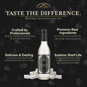Liquid Alchemist simple syrup coffee-addition subtly sweetens morning coffee