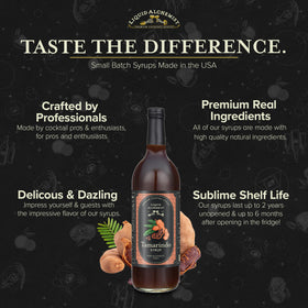 Liquid Alchemist Tamarind Syrup texture close-up highlights natural tamarind puree.