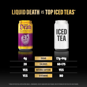 Liquid Death Slaughter Berry ice chill ideal after workouts