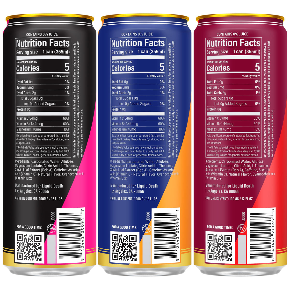 Liquid Death Sparkling Energy Murder Mystery can adds bold flavor to long tasks.