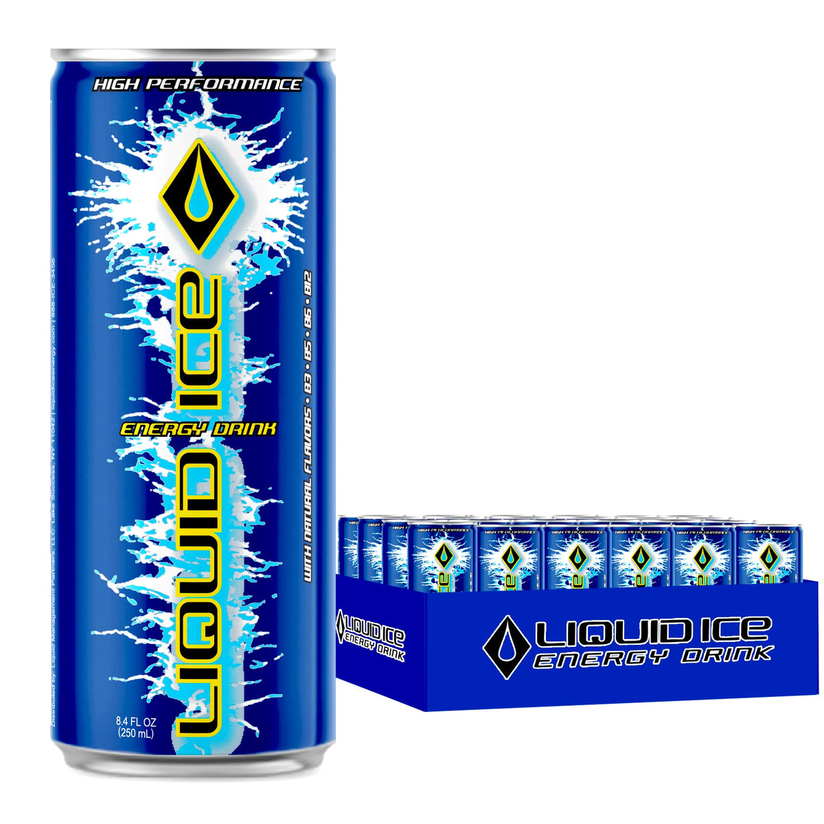 Liquid Ice Arctic Berry bottle for workout-ready energy on the go