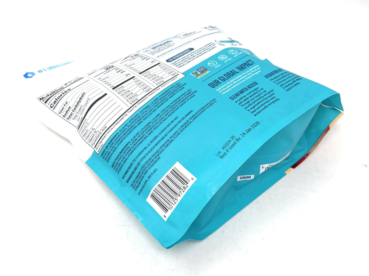 Liquid I.V. Sugar Free formula with no artificial sweeteners.