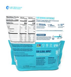Liquid I.V. Sugar Free White Peach packets for refreshing hydration.