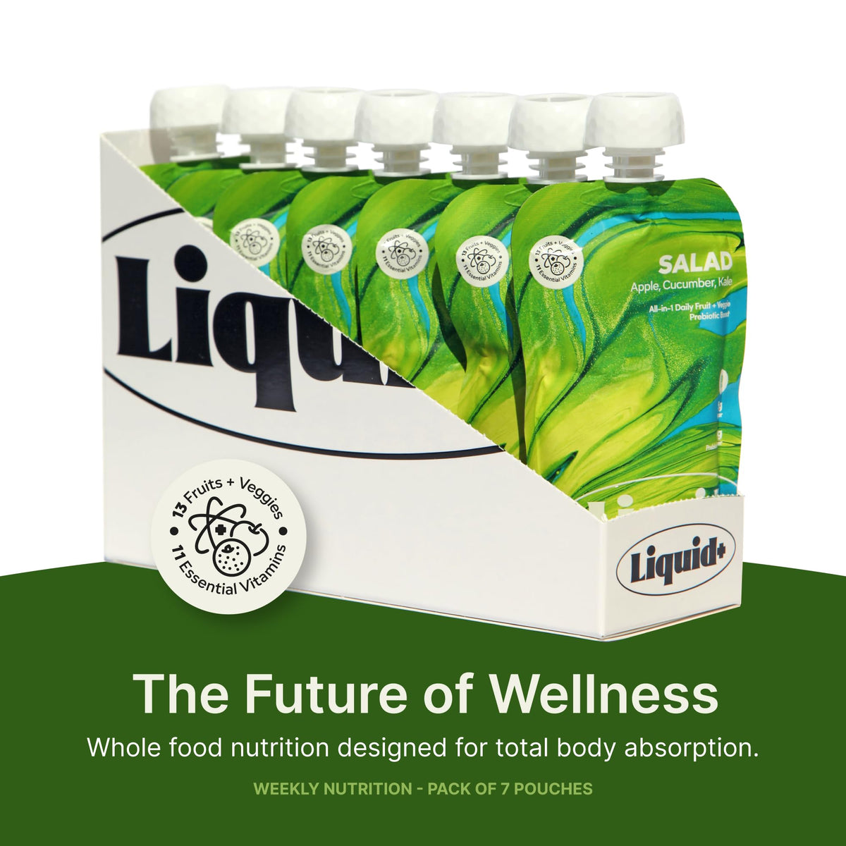 Chilled Liquid Plus ready-to-drink serving shown as best enjoyed cold.