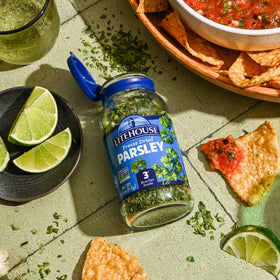 Litehouse oregano leaf jar helps elevate pizzas, pastas, and sauces.