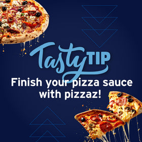 Litehouse oregano on pizza topping adds savory notes.