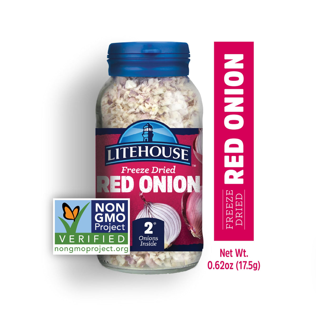 Litehouse Freeze Dried Red Onion soup bowl demonstrates flavor boost to soups.