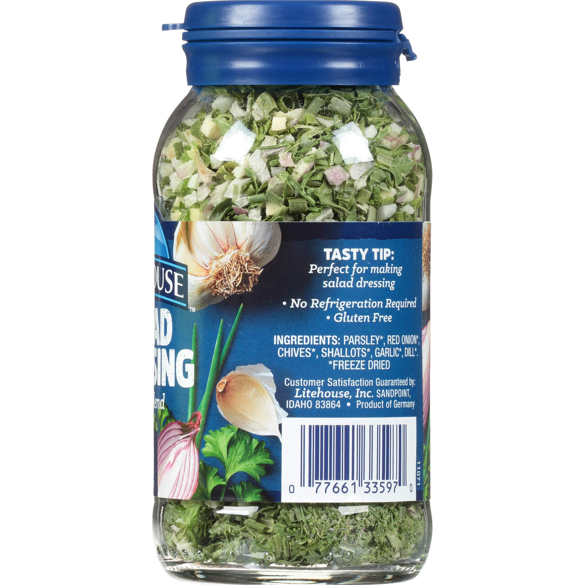 Litehouse Poultry Herb Blend bottle, ideal for seasoning poultry dishes.
