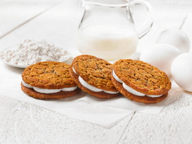 Little Debbie Oatmeal Creme Pies individually wrapped cookies ideal for lunchboxes
