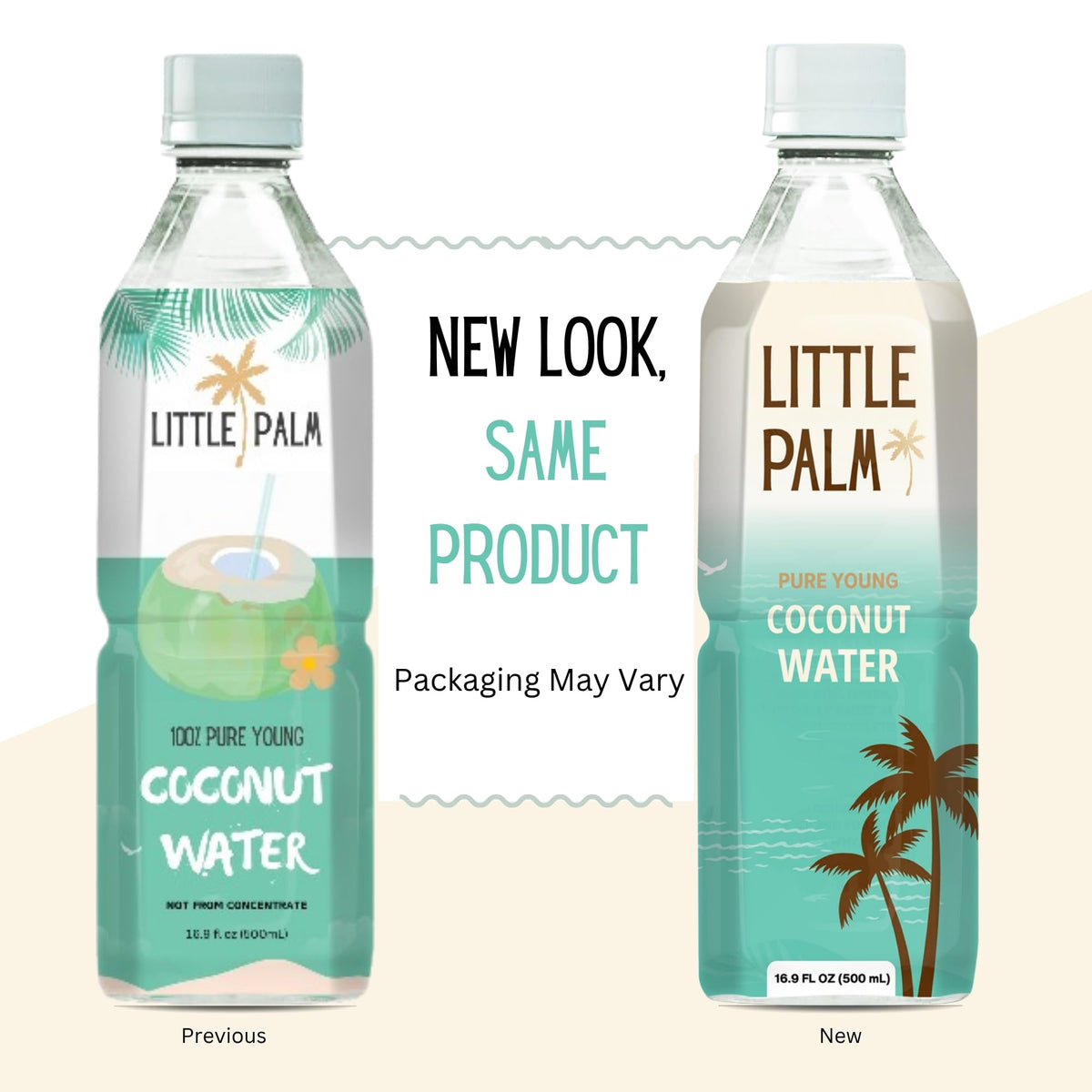 Little Palm coconut harvest from Vietnam evokes fresh, natural flavor.