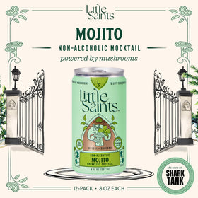 Little Saints mojito close-up mint lime aroma for crisp refreshing feel