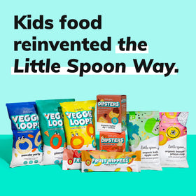Little Spoon Mighty Mango snack for kids during busy school days.